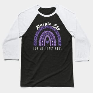 Purple Up For Military Kids Baseball T-Shirt